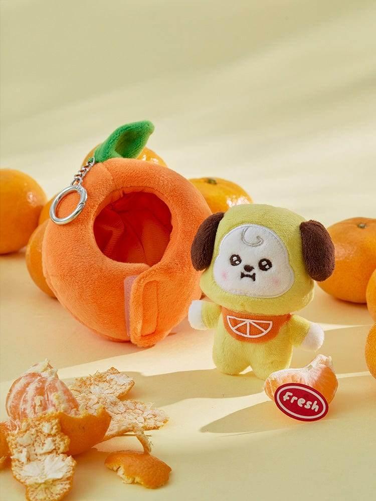 BT21 - CHIMMY Baby Orange Party Doll Keyring - Image 3
