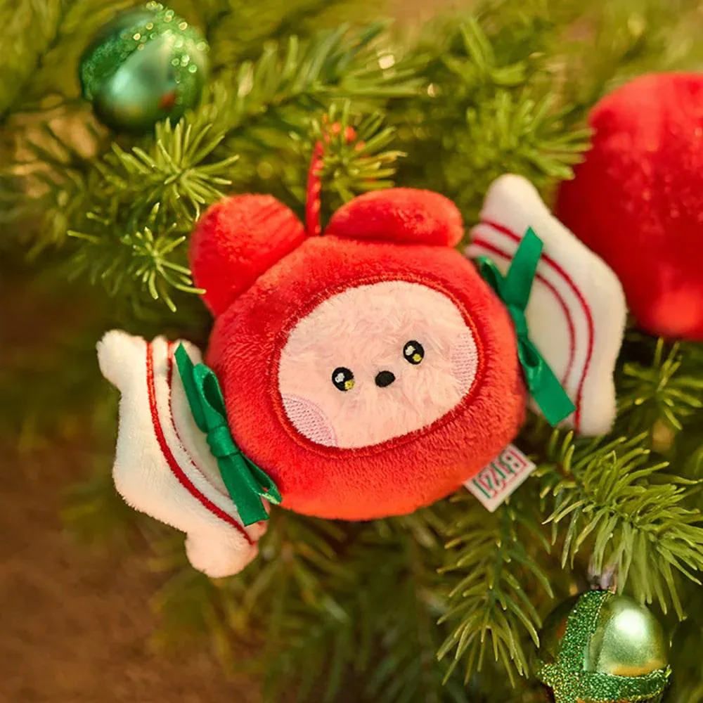 BT21 - COOKY Mini Minini Petite Holiday Ornament Doll Keyring
