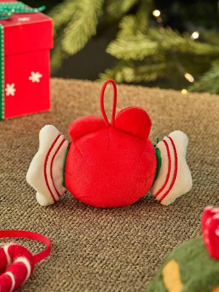 BT21 - COOKY Mini Minini Petite Holiday Ornament Doll Keyring - Image 3