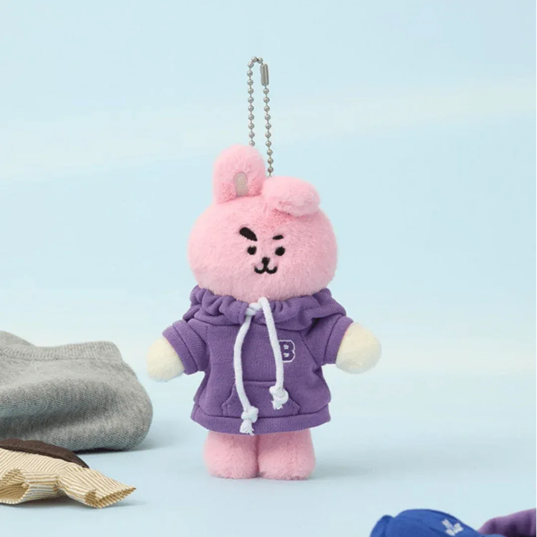 BT21 - COOKY Petit Closet Plush Doll Keyring