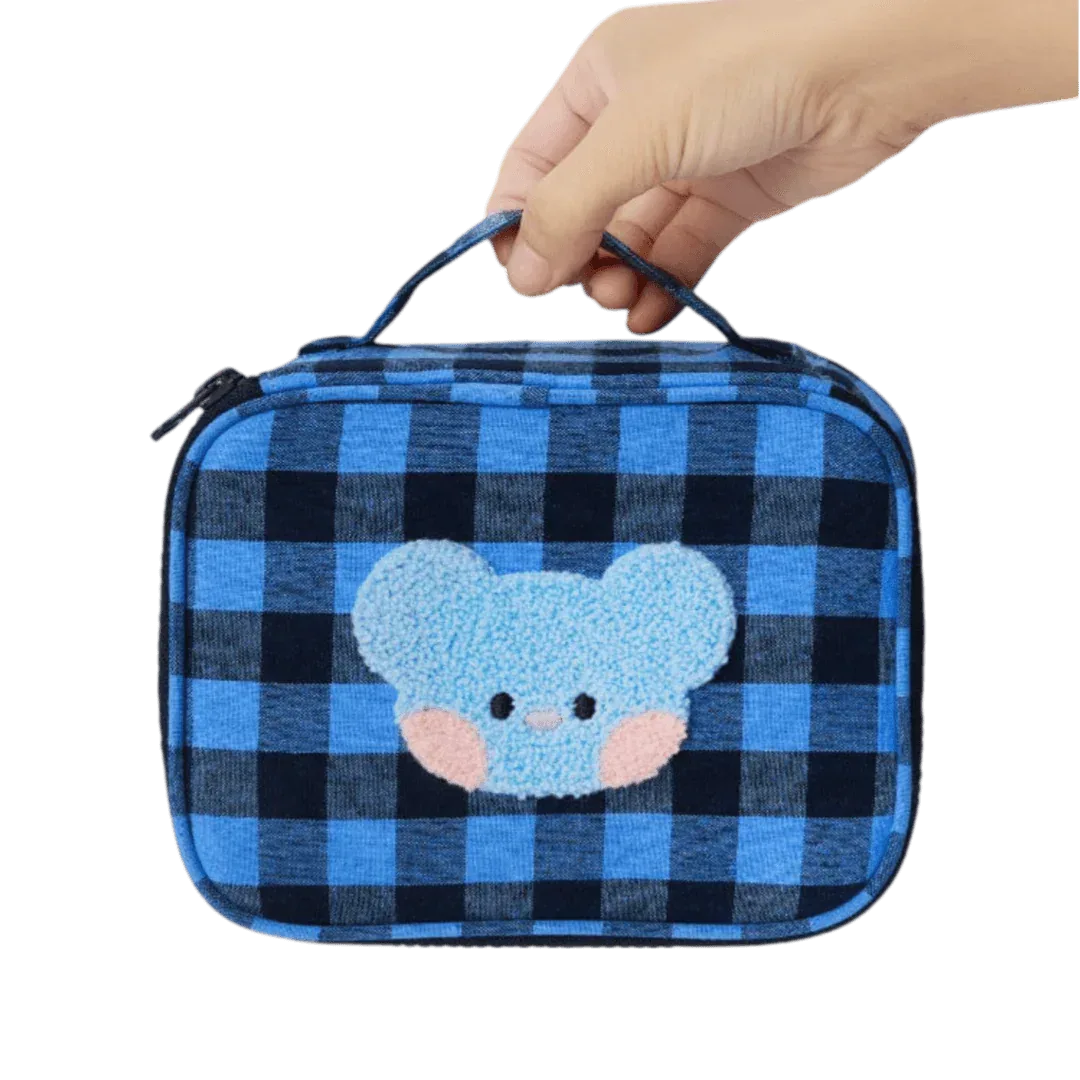 BT21 - KOYA Minini Basic Check Pouch