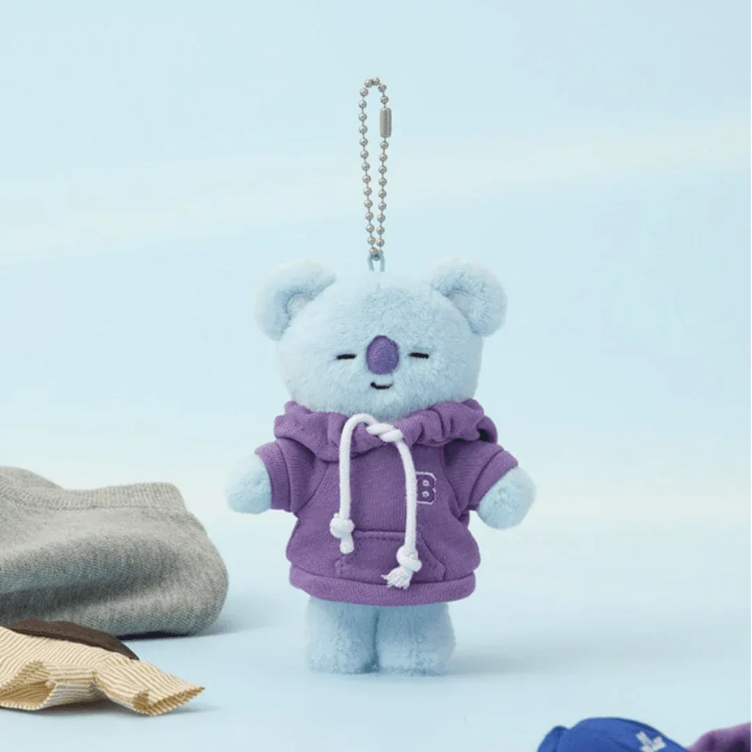 BT21 - KOYA Petit Closet Plush Doll Keyring