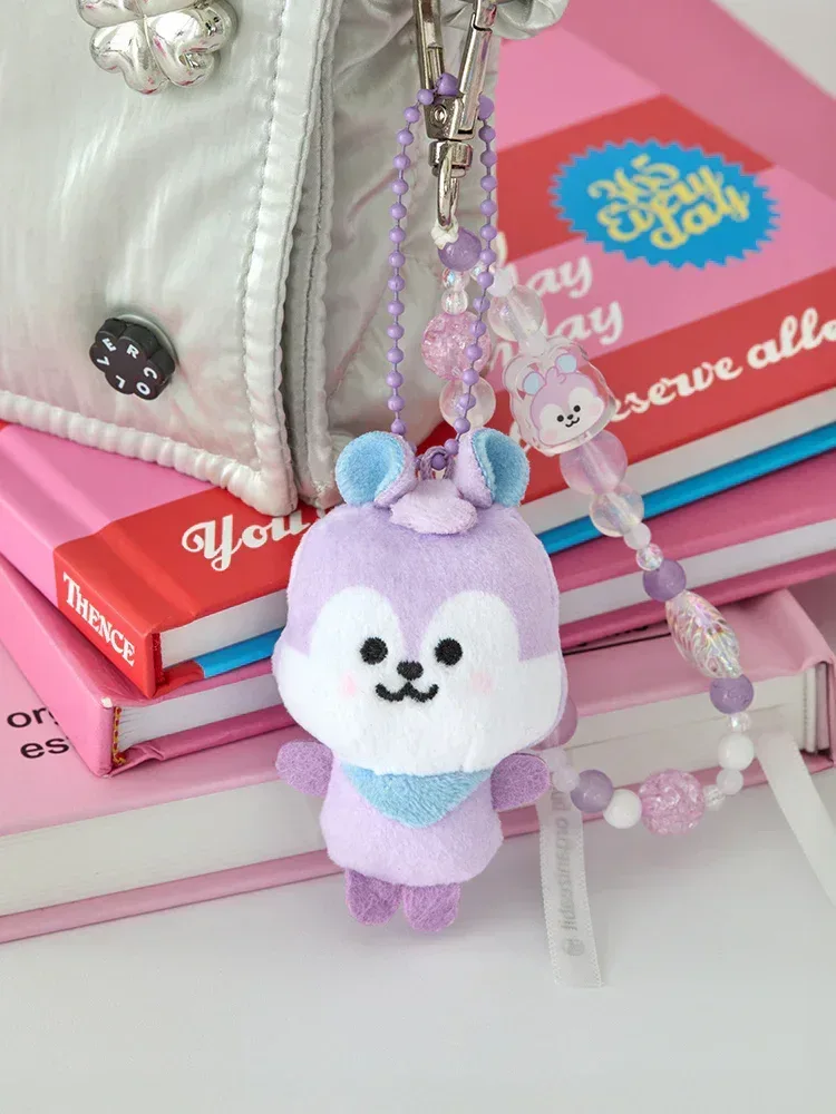 BT21 - MANG  Baby Pearl Doll Keyring - Image 2