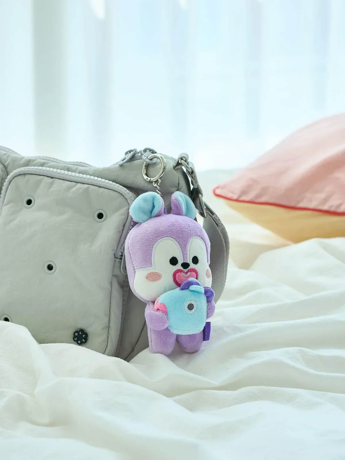 BT21 - MANG Basic Small Doll Key Ring Mask Mang - Image 3