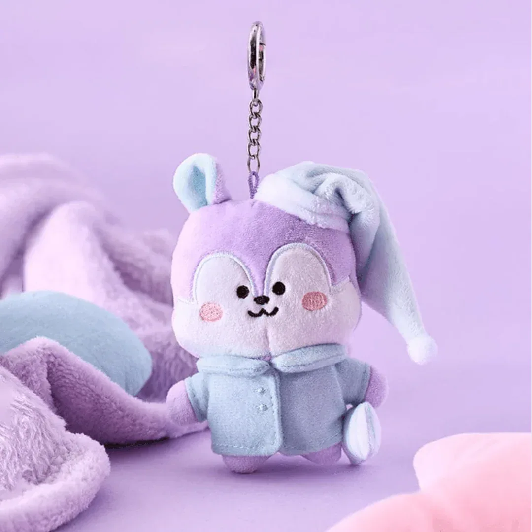 BT21 - MANG New Basic Pajama Fluffy Keyring
