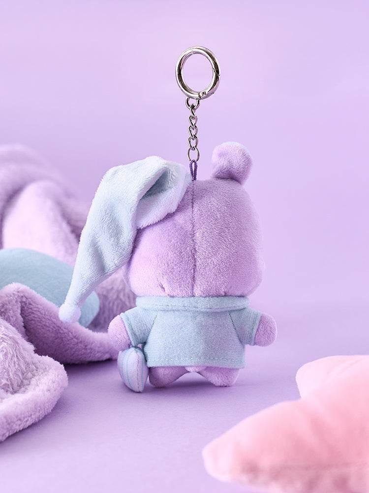 BT21 - MANG New Basic Pajama Fluffy Keyring - Image 2