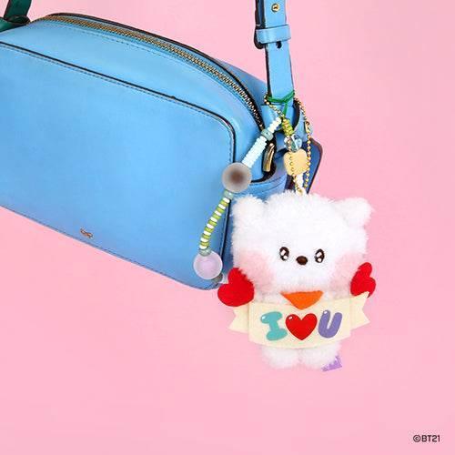BT21 minini doll key ring [All Love / I LOVE YOU] - RJ - Image 2