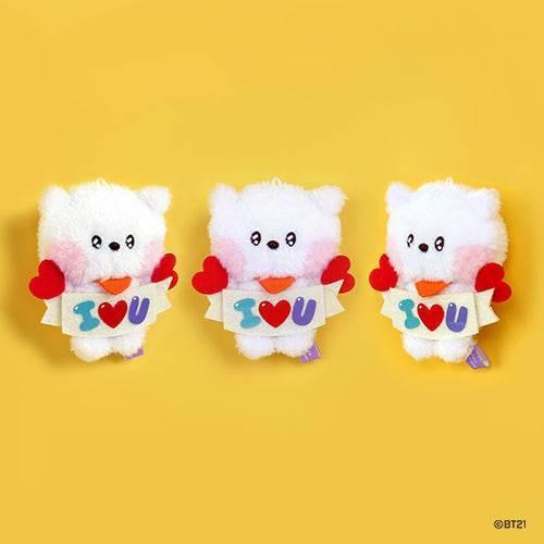 BT21 minini doll key ring [All Love / I LOVE YOU] - RJ - Image 3