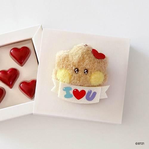 BT21 minini doll key ring [All Love / I LOVE YOU] - SHOOKY