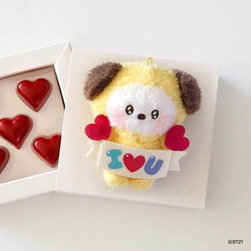 BT21 minini doll key ring [Allover / I LOVE YOU] - CHIMMY