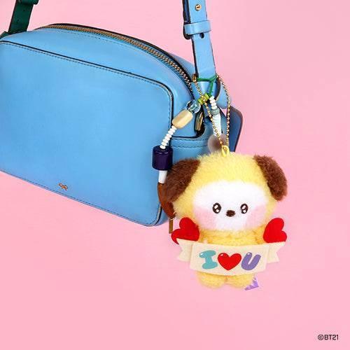 BT21 minini doll key ring [Allover / I LOVE YOU] - CHIMMY - Image 2