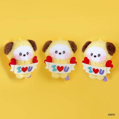 BT21 minini doll key ring [Allover / I LOVE YOU] - CHIMMY - Image 3