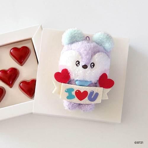 BT21 minini doll key ring [Allover / I LOVE YOU] - MANG