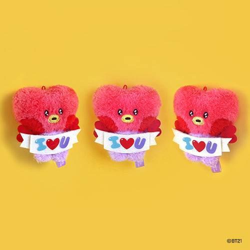 BT21 minini doll key ring [Allover / I LOVE YOU] - TATA - Image 3