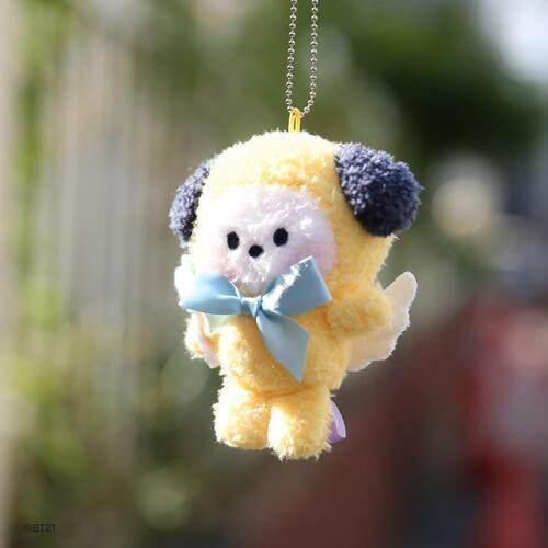 BT21 minini doll key ring [Angel] - CHIMMY