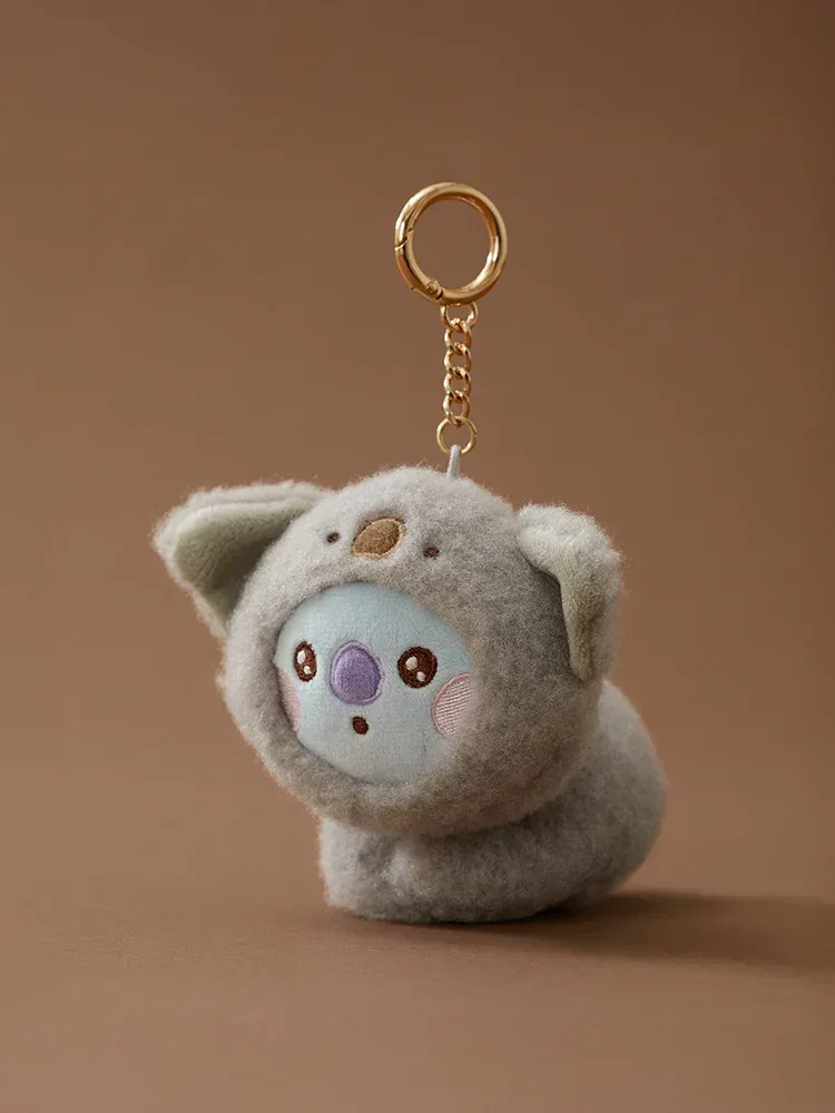 BT21 - More Fluffy Face Doll Keyring - Image 2