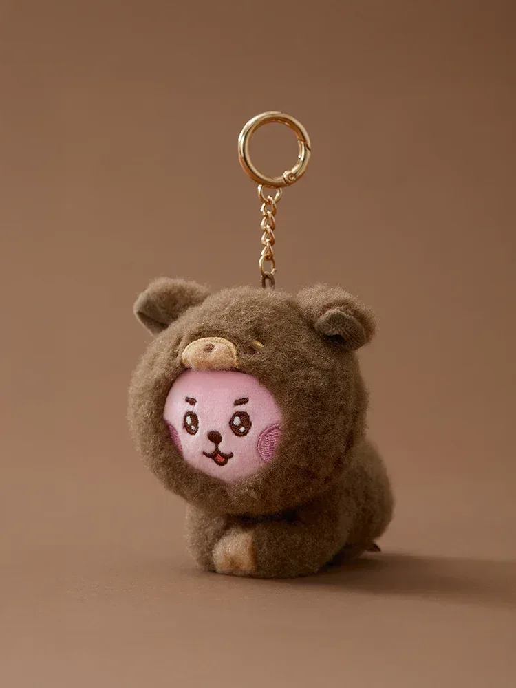 BT21 - More Fluffy Face Doll Keyring - Image 8