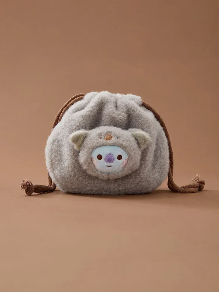 BT21 - More Fluffy Face Plush String Pouch - Image 2
