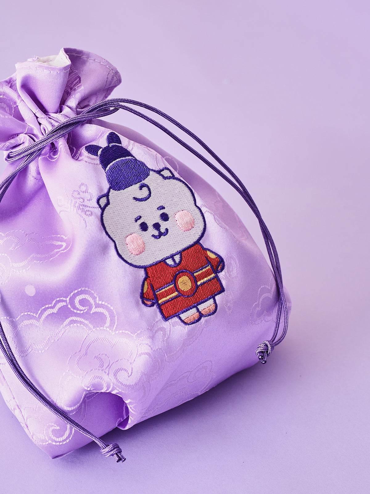 BT21 - RJ BABY K EDITION 2 Good Luck Pouch - Image 2
