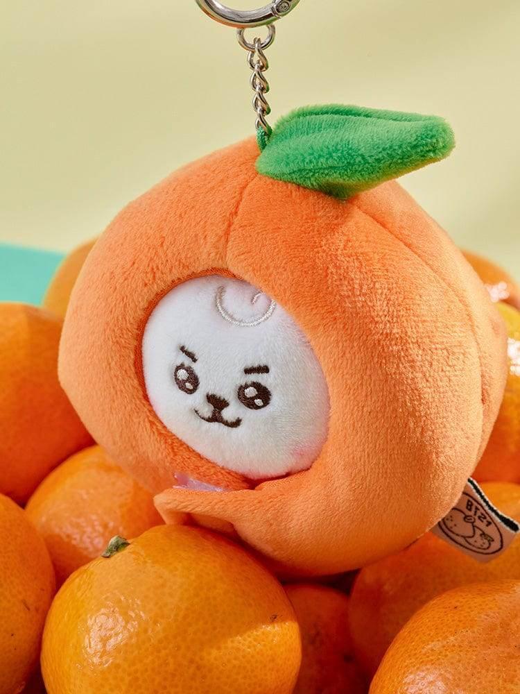 BT21 - RJ Baby Orange Party Doll Keyring - Image 2