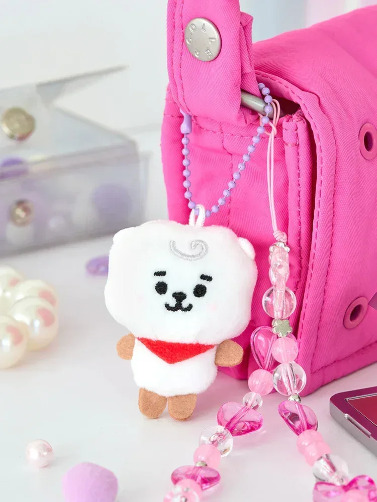 BT21 - RJ  Baby Pearl Doll Keyring - Image 2