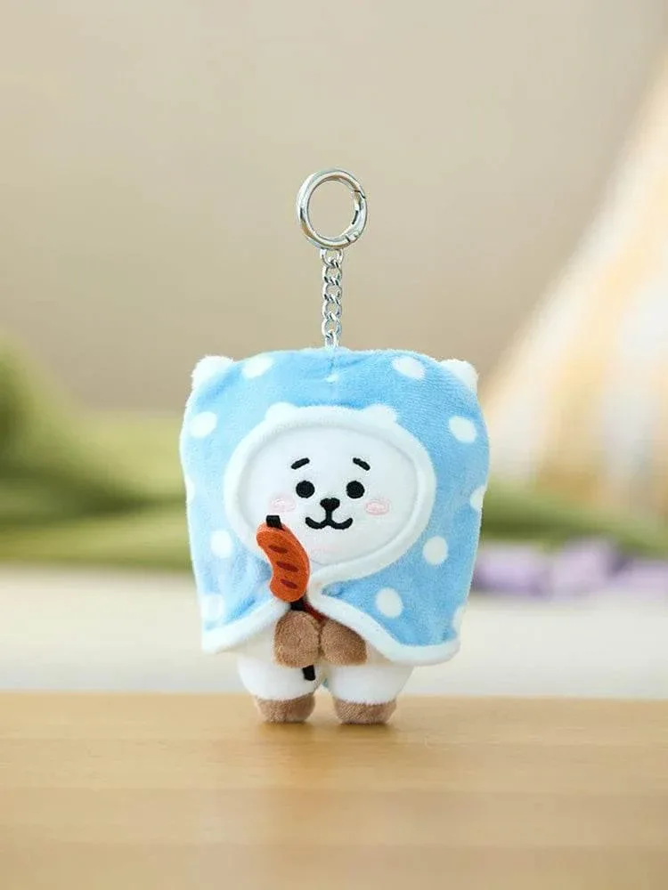 BT21 - RJ Campfire Blanket Doll Keychain - Image 2
