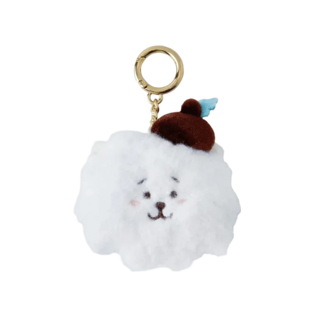 BT21 - RJ Hoping Love Face Doll Keyring
