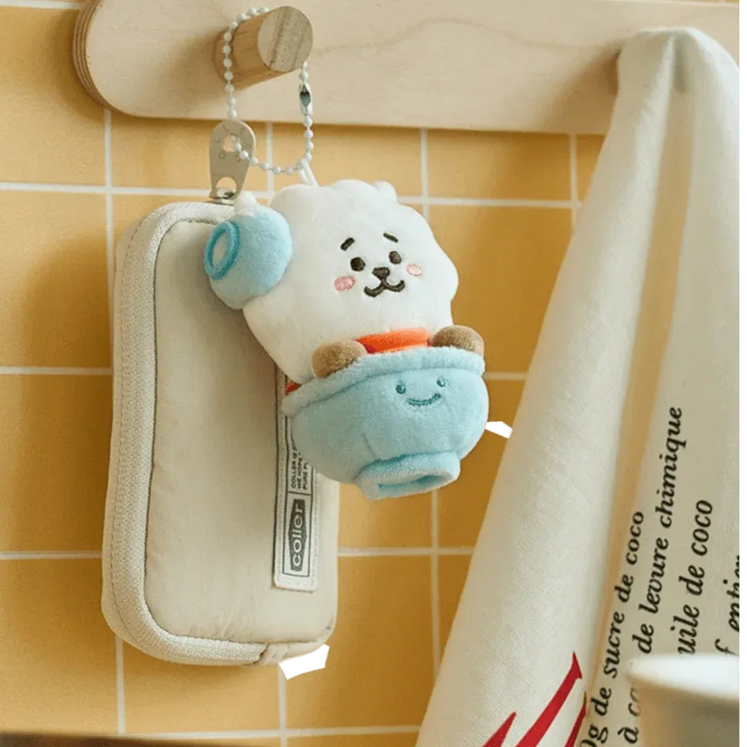 BT21 - RJ Welcome Party Plate Doll Keyring