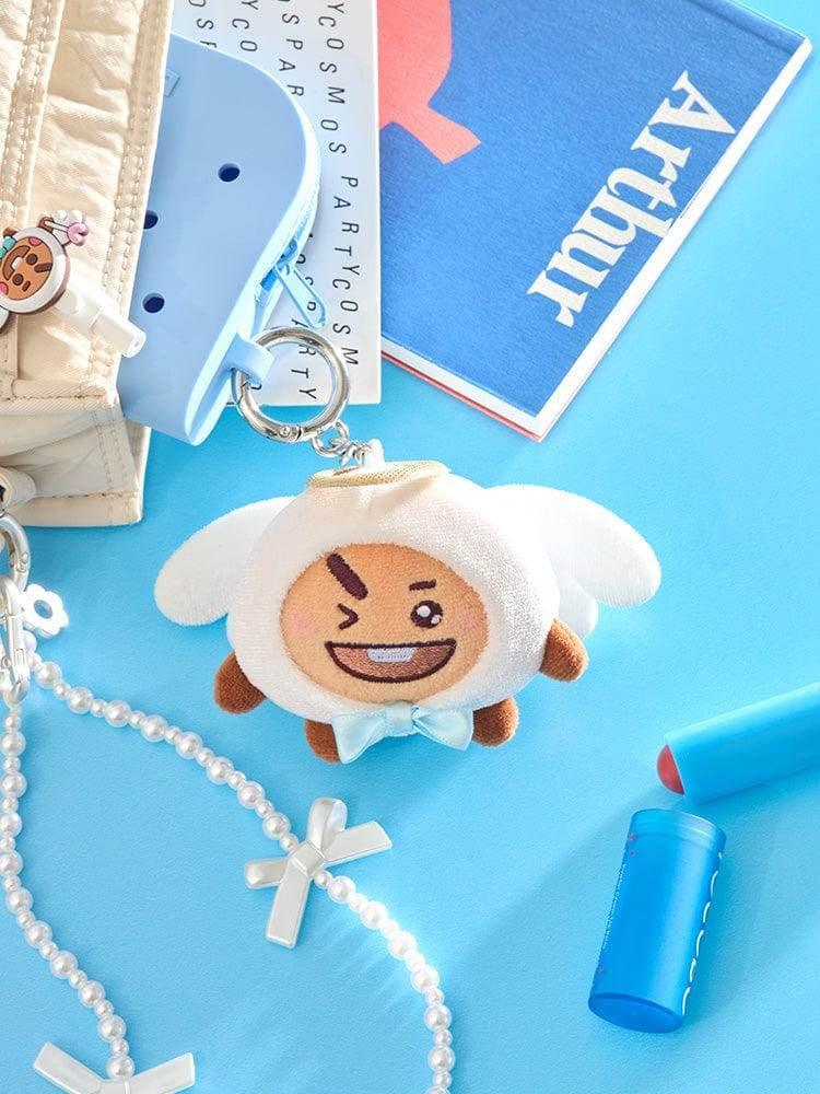 BT21 - SHOOKY Angel & Villain Angel Doll Keyring - Image 2
