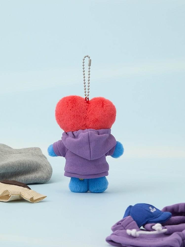 BT21 - TATA Petit Closet Plush Doll Keyring - Image 2