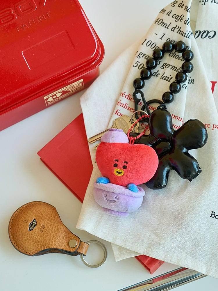BT21 - TATA RJ Welcome Party Plate Doll Keyring - Image 3