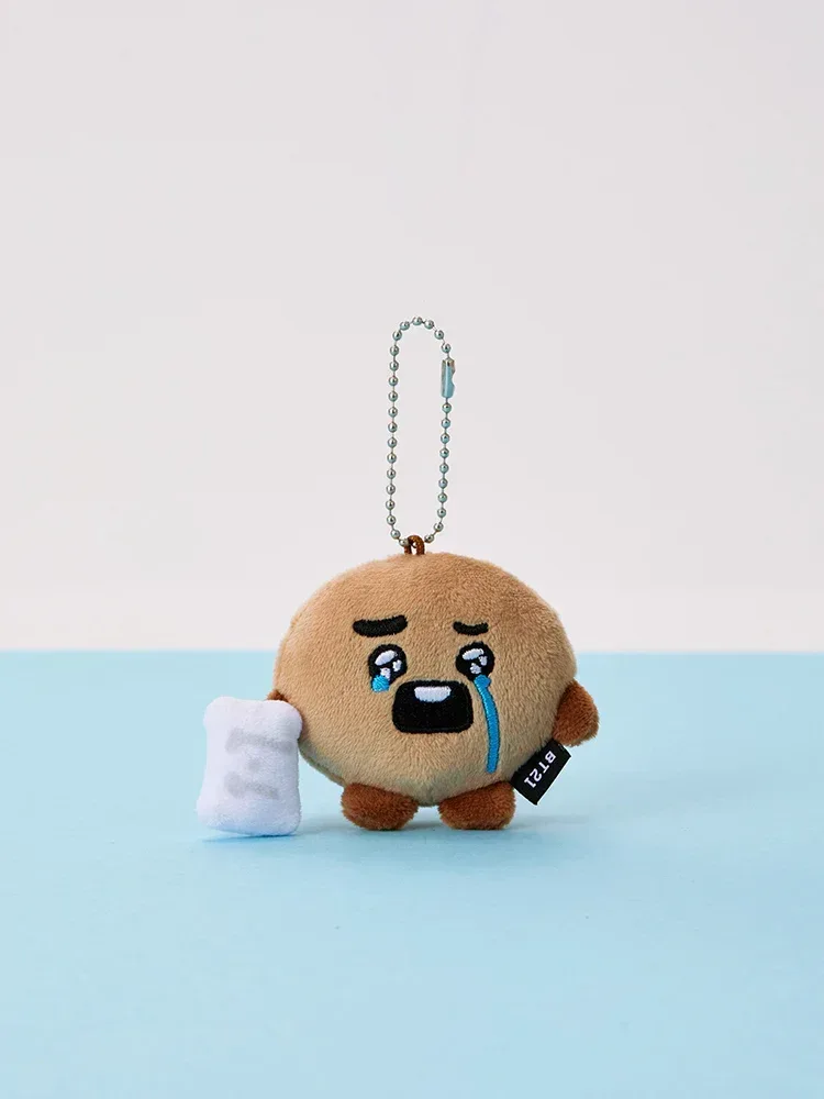 BT21 - Today's Face Teardrop Plush Keyring - Image 4