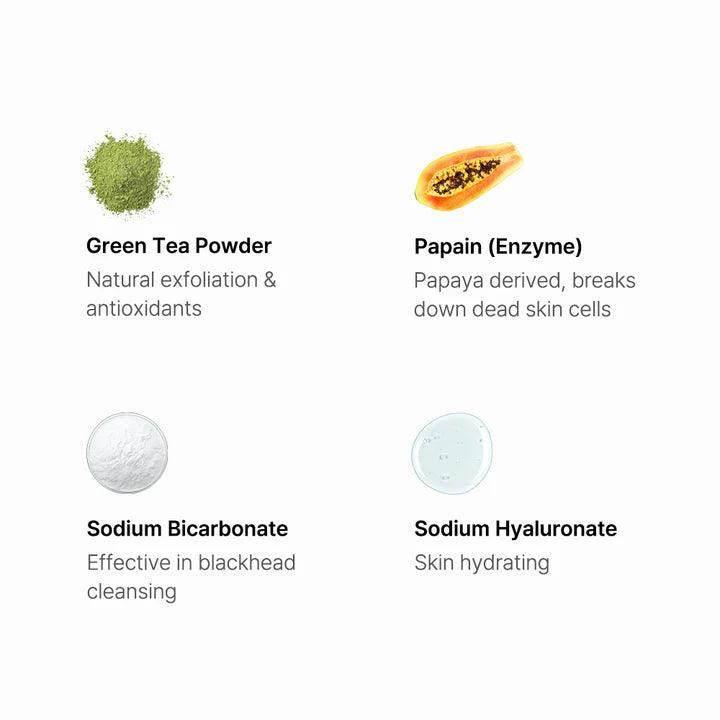 By Wishtrend - Green Tea & Enzyme Powder Wash 110g - Image 4