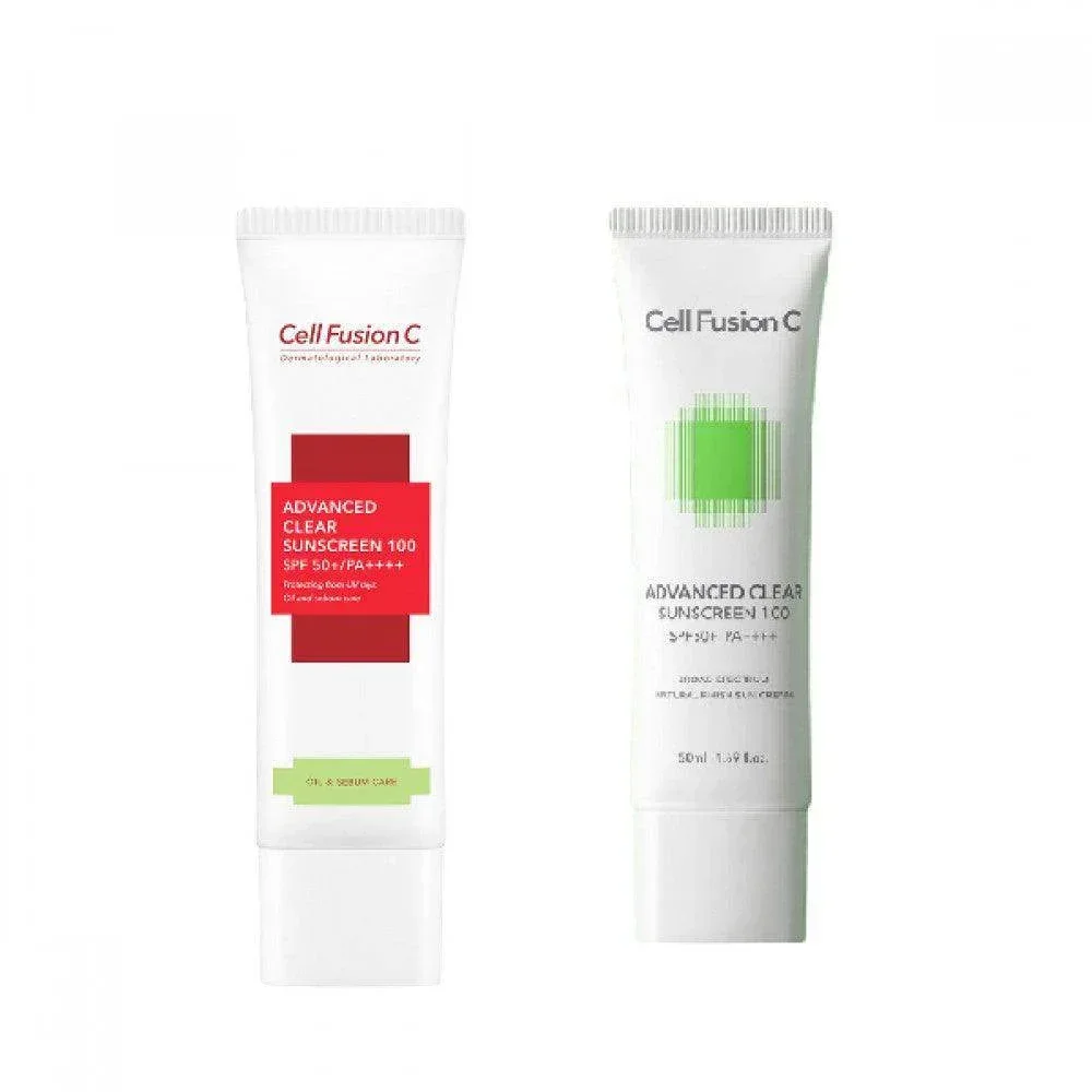 Cell Fusion C - Advanced Clear Sunscreen 100 SFP 50+ PA++++ 50ml