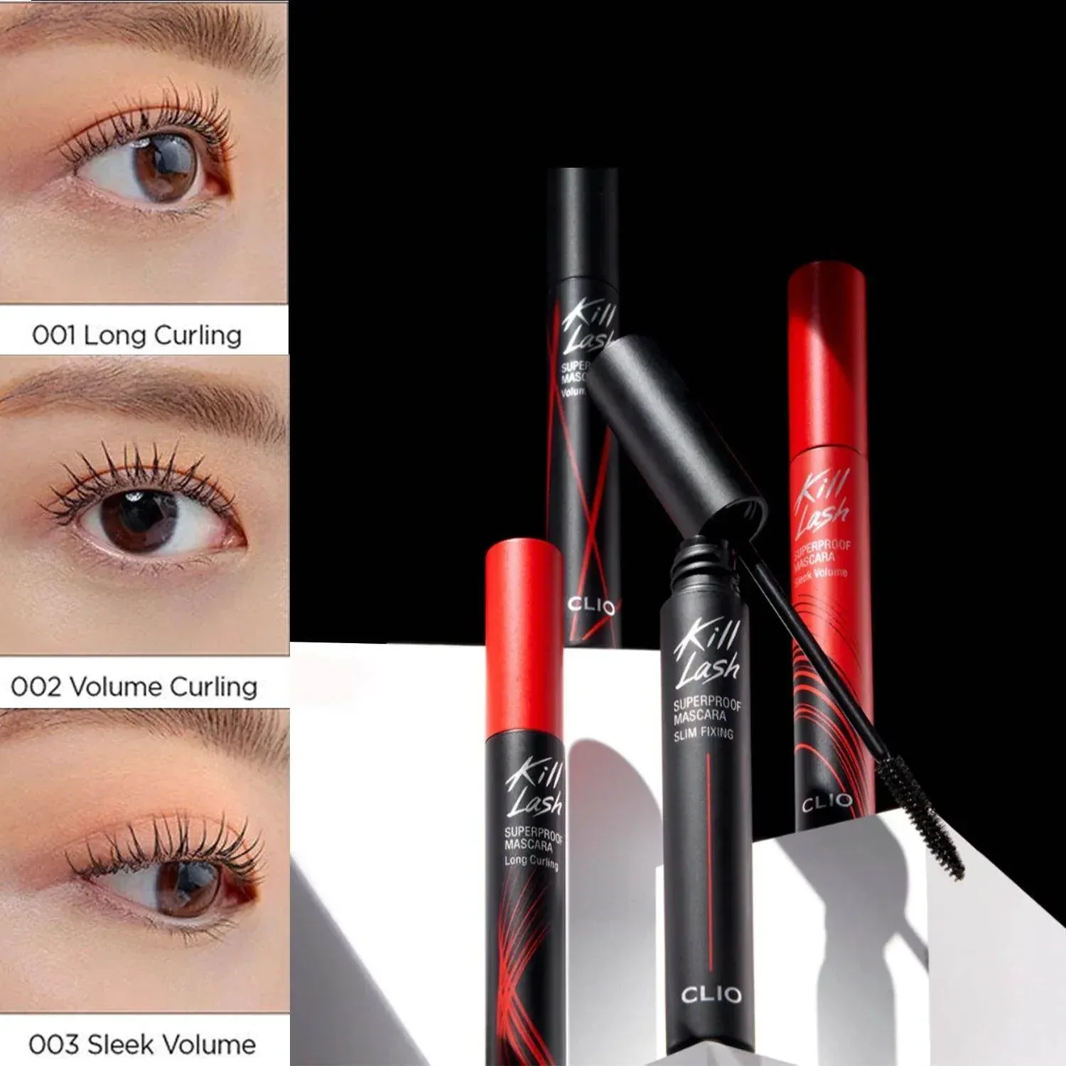 Clio Kill Lash Superproof Mascara - 3 Colors - Image 2