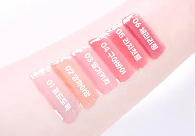 Colorgram - Fruity Glass Gloss 3g - 4 Colors - Image 4
