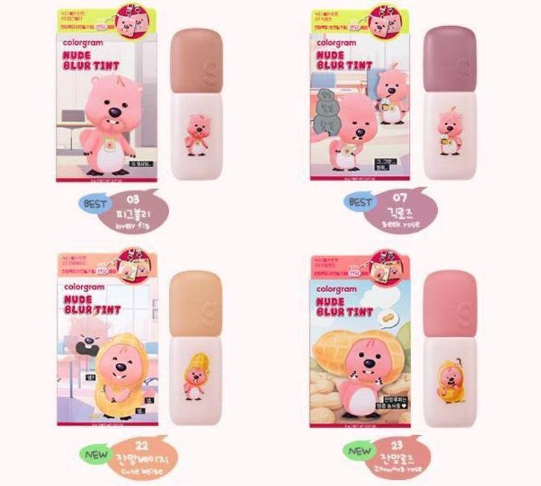 Colorgram X Loopy - Nude Blur Tint 4 Colors - Image 4