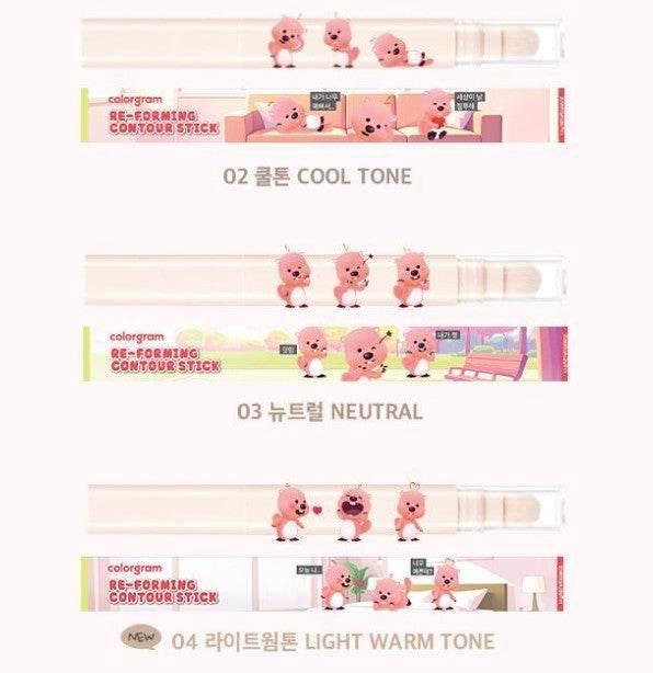 Colorgram X Loopy - Re-Forming Contour Stick 3 Colors - Image 2