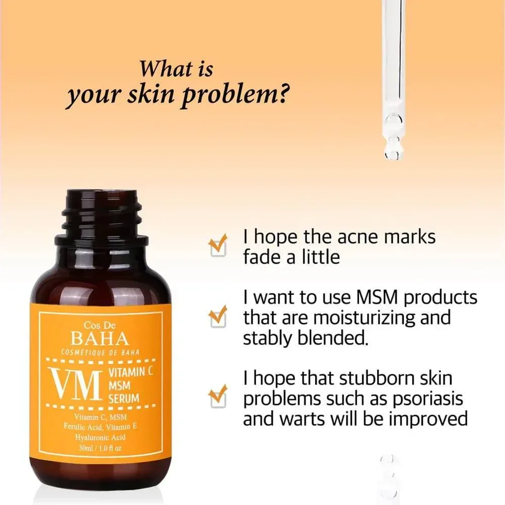 Cos De Baha - Vitamin C MSM Serum 30 ml - Image 3