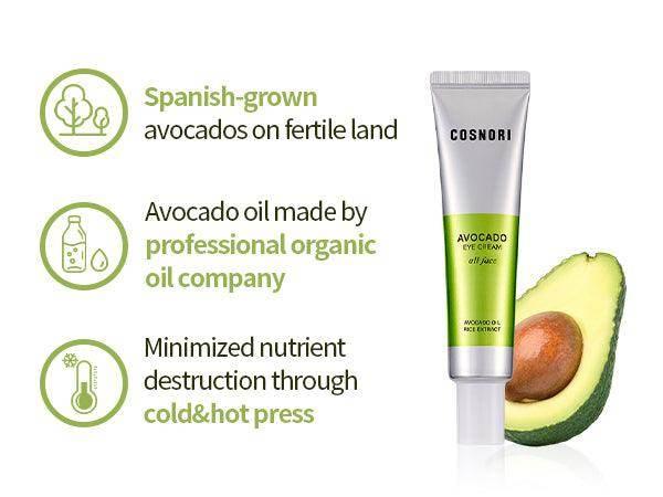 Cosnori - Avocado Eye Cream All Face 60ml - Image 3