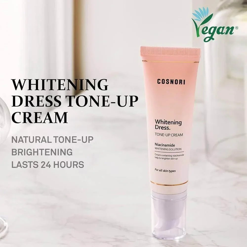 Cosnori Whitening Dress Tone up Cream (Vegan) 50ml - Image 4