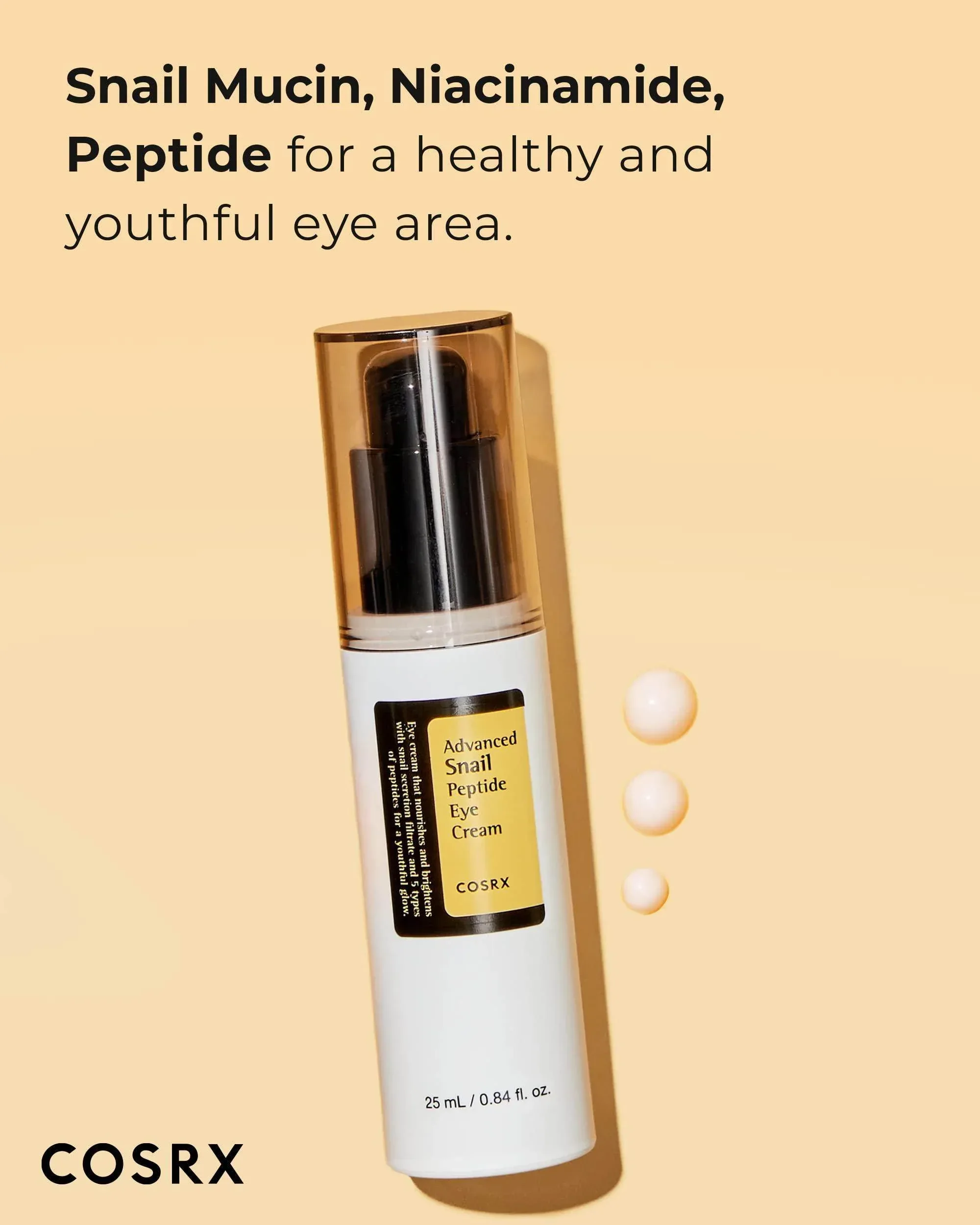 COSRX Advanced Snail Peptide Eye Cream 25ml - Image 3
