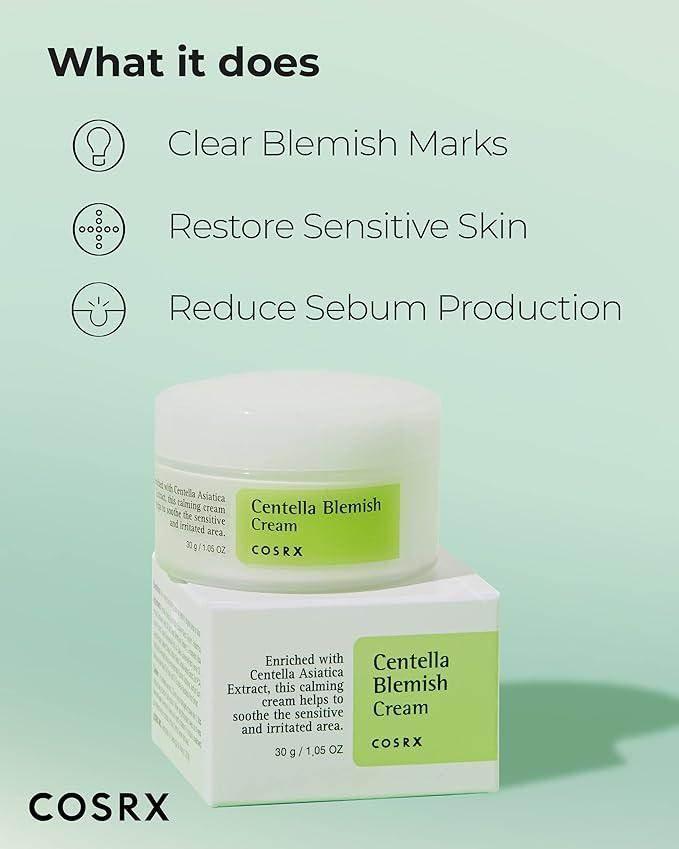 COSRX Centella Blemish Cream 30g - Image 4