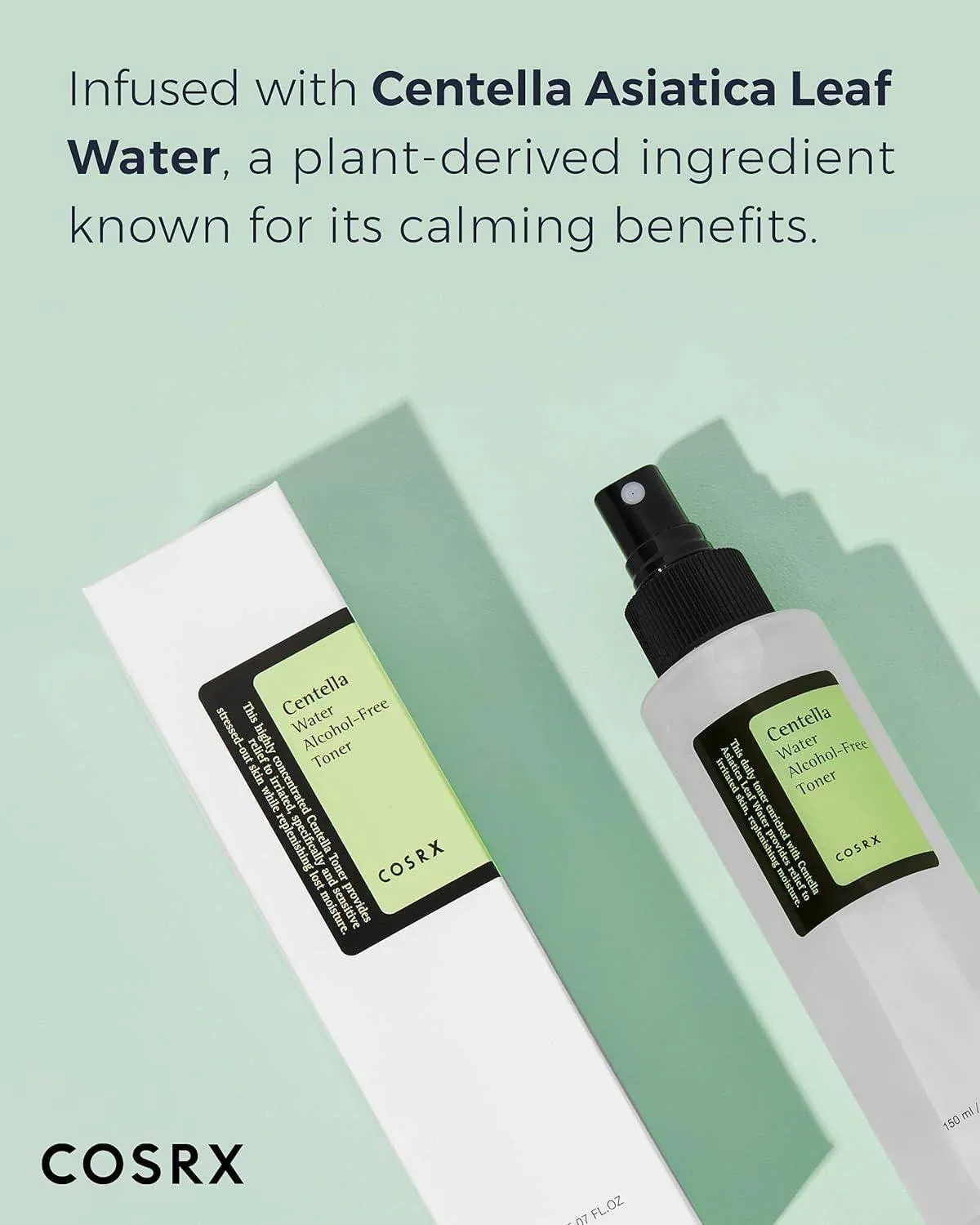 COSRX Centella Water Alcohol-Free Toner 150ml - Image 4