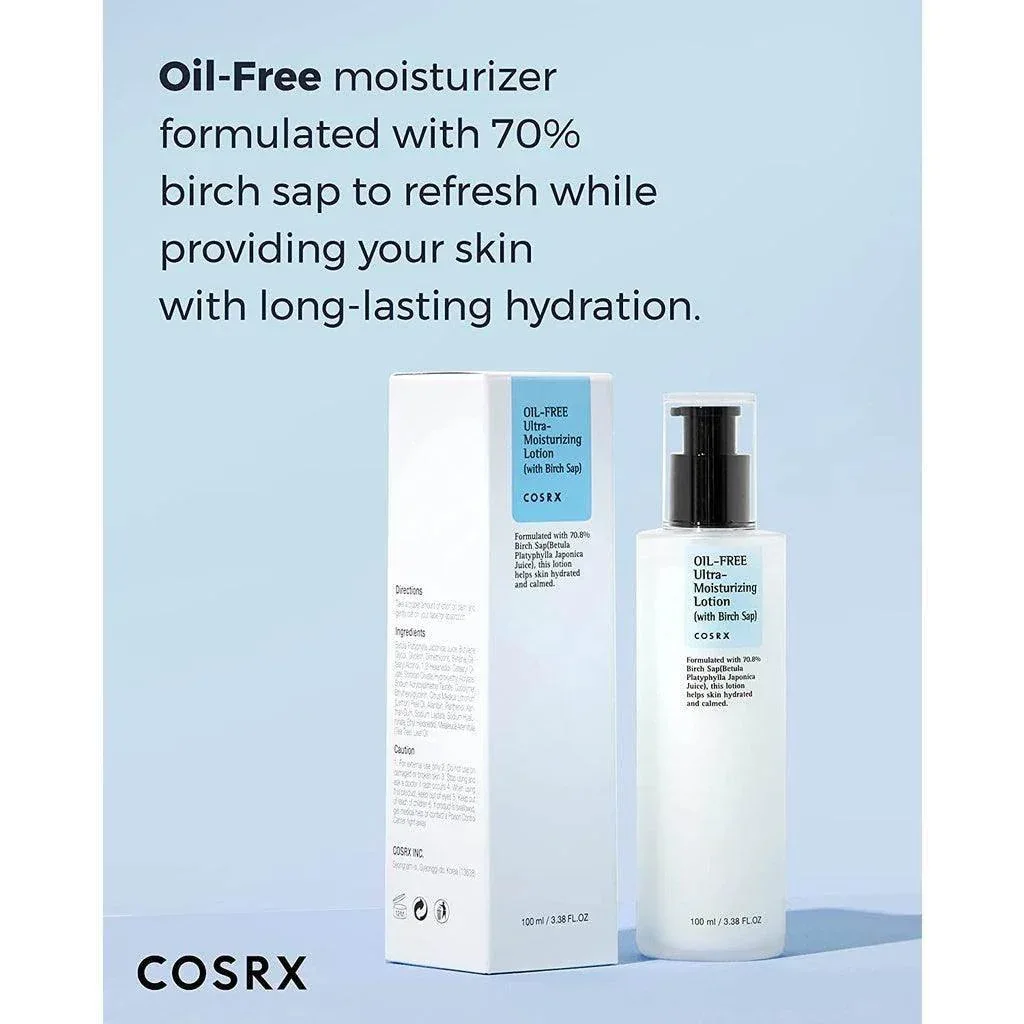 COSRX Oil Free Ultra Moisturizing Lotion 100ml - Image 3