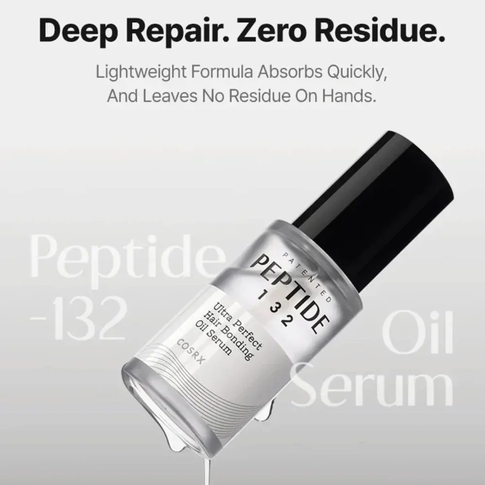 COSRX - Peptide 132 Ultra Perfect Hair Bonding Oil Serum 28ml - Image 4