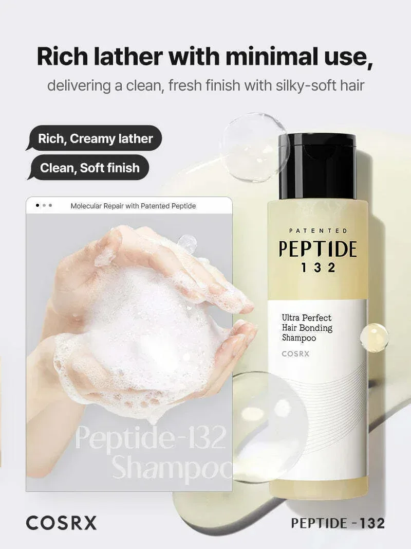 COSRX - Peptide Ultra Perfect Hair Bonding Shampoo 200ml - Image 4