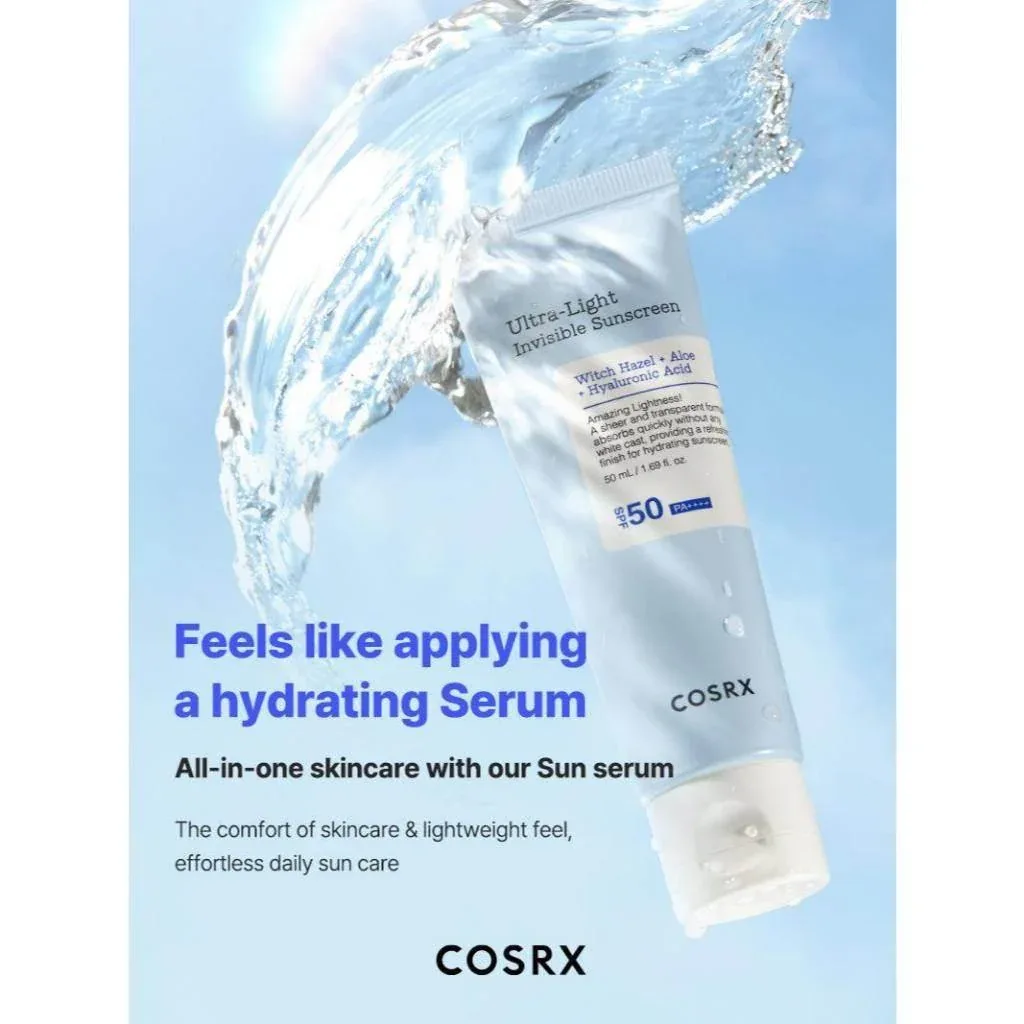 COSRX - Ultra Light Invisible Sunscreen 50ml - Image 2