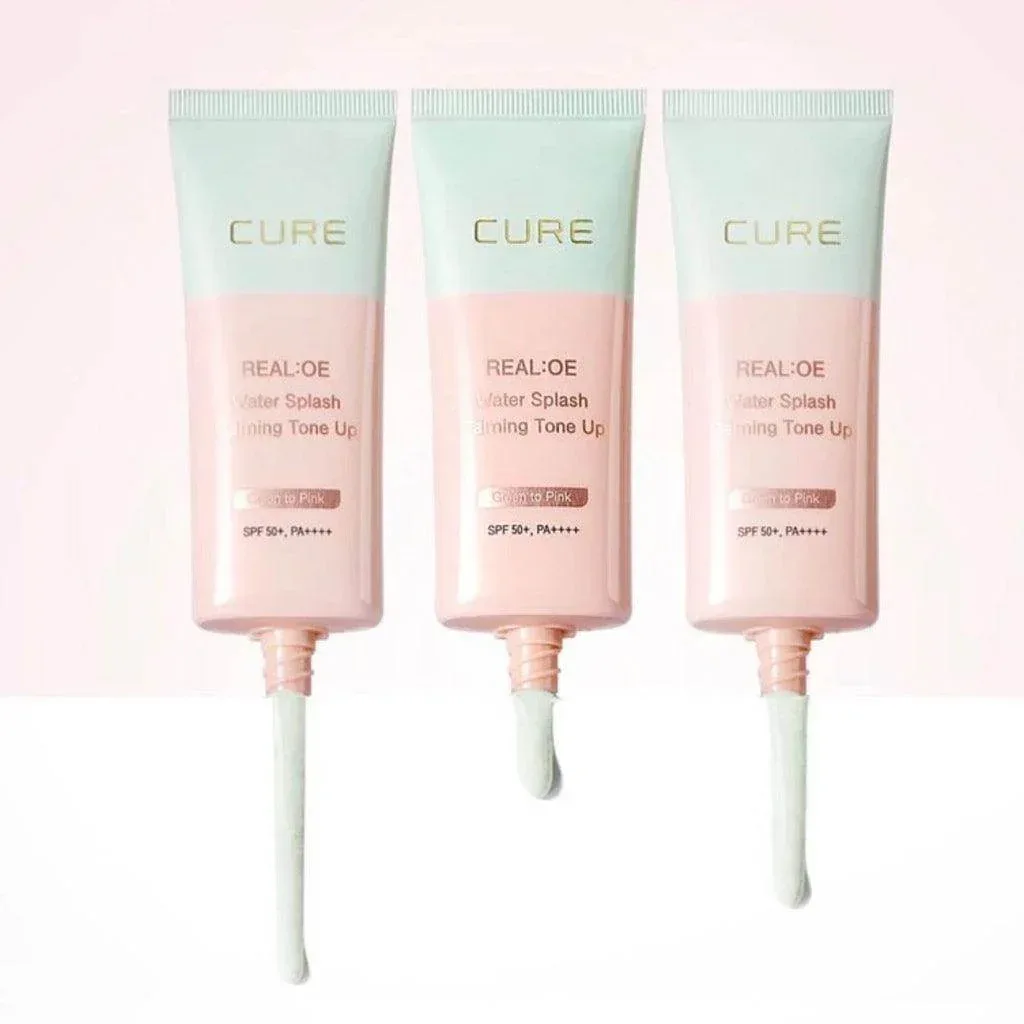 Cure - Real:OE Water Splash Calming Tone Up 40g - Image 3