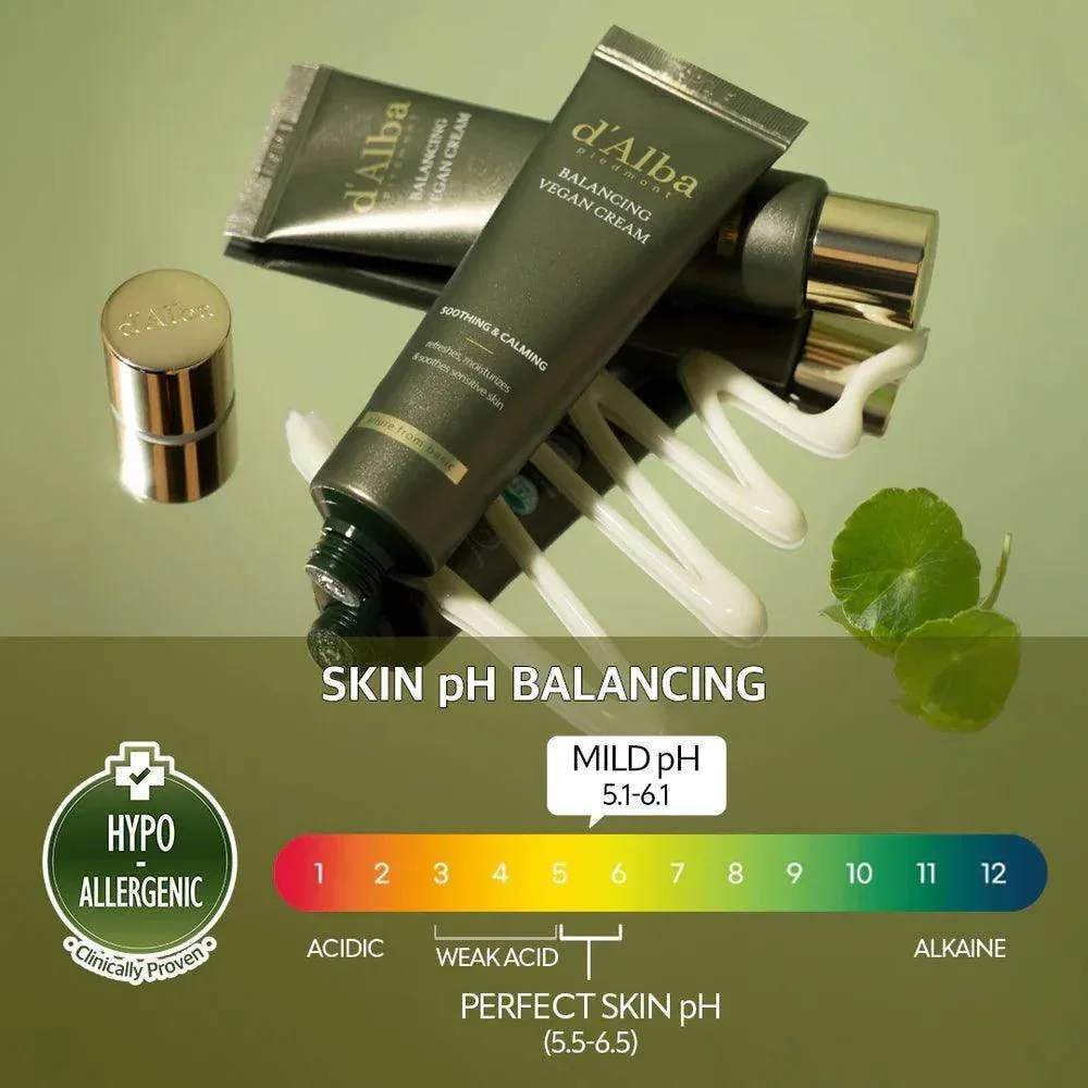 d'Alba - Balancing Vegan Cream 55ml - Image 2